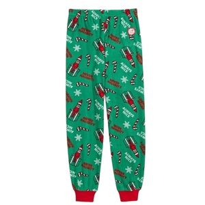 Elf on the Shelf Green Christmas Fleece PJ Pants